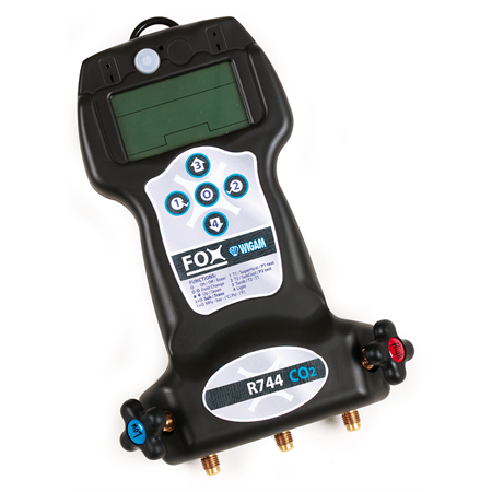 Digitalt Manometerställ FOX-R744/CO2 Max 160bar